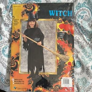 Witch Costume for Kids - Black
